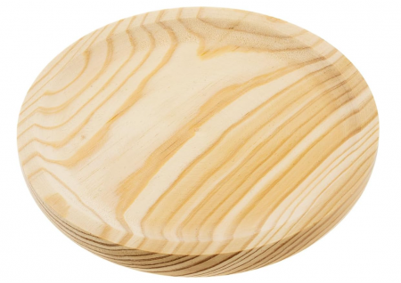 Set 3 Farfurii din lemn PoPproduct de 22, 18 si 16 cm diametru, realizate manual în Galicia [2]