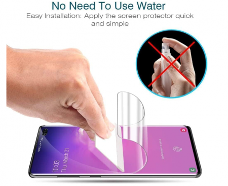 Set 3 Folii de protectie pentru ecran LK pentru Samsung Galaxy S10 Plus [6]