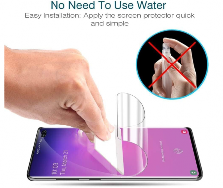 Set 3 Folii de protectie pentru ecran LK pentru Samsung Galaxy S10 Plus [7]