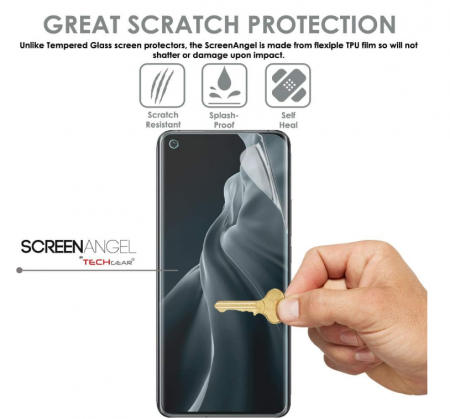 Set 3 folii protectie de ecran TECHGEAR pentru Oppo Find X3 Pro 5G [6]