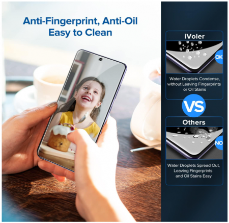 Set 3 folii protectie sticla securizata + 1 protectie camera iVoler pentru Samsung Galaxy A52/A52S 5G/4G [5]