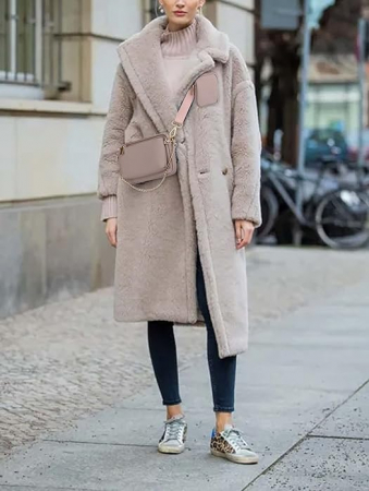 Set 3 genti de dama UTO, din piele sintetica, impermeabile, roz [2]