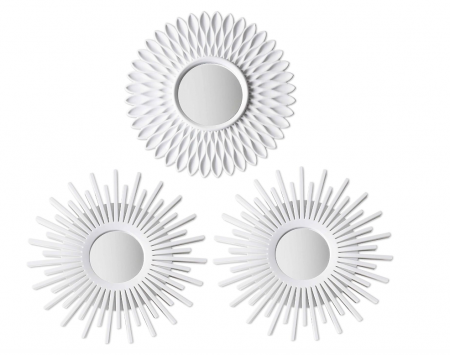 Decoratiuni - Set 3 Oglinzi Decorative de Perete BONNYCO