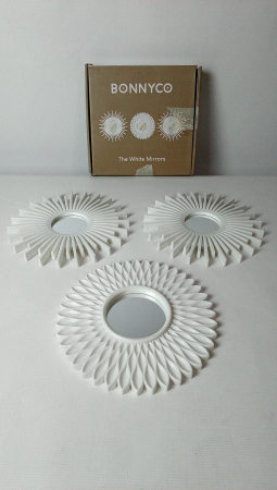 Set 3 Oglinzi Decorative de Perete BONNYCO [1]