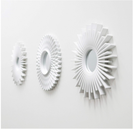 Set 3 Oglinzi Decorative de Perete BONNYCO [3]