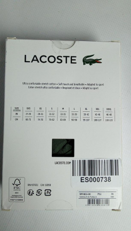 Set 3 perechi Boxeri pentru bărbați Lacoste 5h1803, Marimea M (83-89cm) [2]