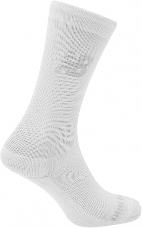 Set 3 perechi de sosete pentru adulti New Balance, unisex, alb, M (UK), 39-42 (FR) [1]