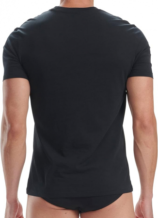 Set 3 tricouri cu maneca scurta pentru barbati Adidas, negru, XXL [2]