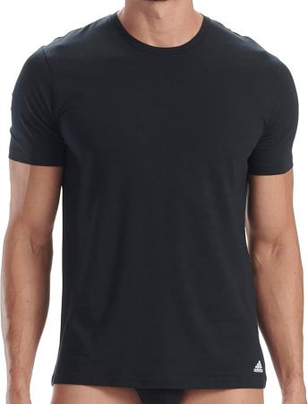 Set 3 tricouri cu maneca scurta pentru barbati Adidas, negru, XXL [1]