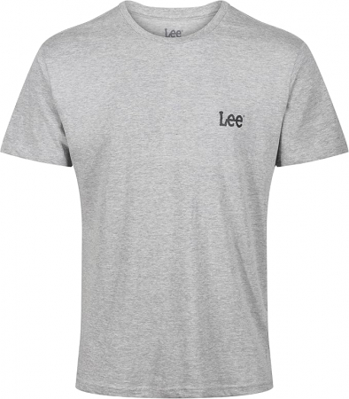 Set 3 tricouri cu maneca scurta pentru barbati Lee, negru/alb/gri, M [1]