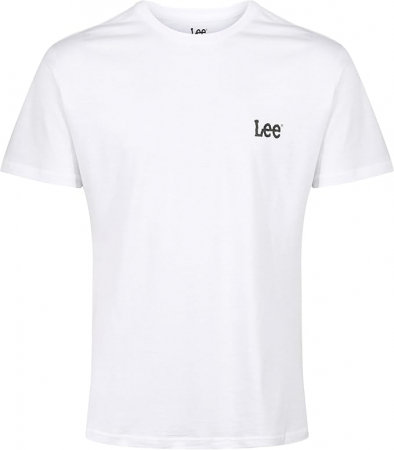 Set 3 tricouri cu maneca scurta pentru barbati Lee, negru/alb/gri, M [2]