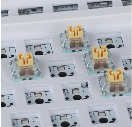 Set 35 de comutatoare mecanice Sea Salt, liniar pre-uns cu fanta LED, 50g [4]