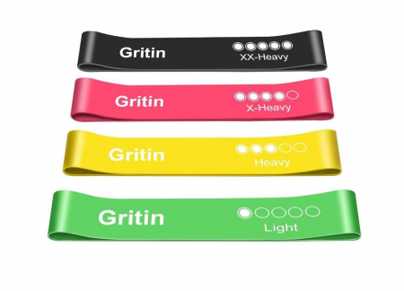 Set 4 Benzi de rezistență Gritin [0]