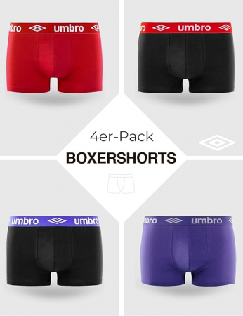 Set 4 boxeri pentru barbati UMBRO, multicolor, M [1]