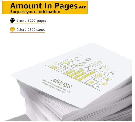 Set 4 Cartușe toner CMYBabee HP 203X CF540X 203A CF540A CF541X CF542X CF543X pentru imprimanta HP Color Laserjet Pro MFP M281fdw M281fdn M280nw M254nw M254dw M254cdn M281fdw [2]