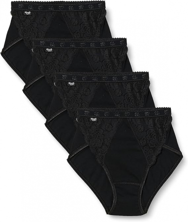 TOATE PRODUSELE - Set 4 chiloti pentru femei Sloggi Chic Midi 4P, EU 46