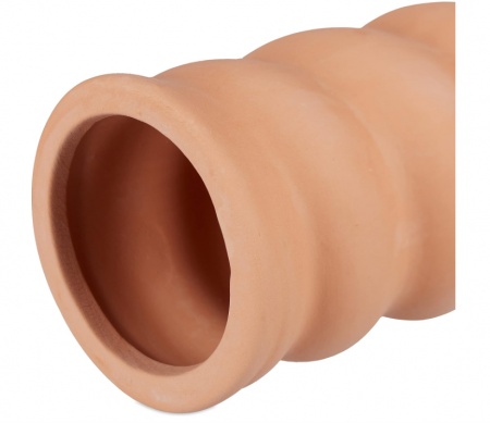 Set 4 conuri pentru irigare Relaxdays de 1.5L, HxD 16.5x5 cm, lut [6]