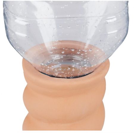 Set 4 conuri pentru irigare Relaxdays de 1.5L, HxD 16.5x5 cm, lut [5]