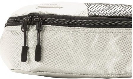 Set 4 huse organizare bagaj Amazon Basics, 2 medii și 2 mari, gri [3]