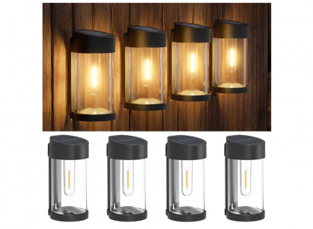 TOATE PRODUSELE - Set 4 lampi solare pentru exterior Woolmug, fara fir, impermeabile