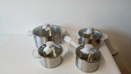 Set 4 oale cu capac (8 piese) Zass Gourmet Bremen ZG-SCS 03 [2]