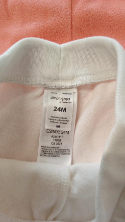 Set 4 pantaloni pentru fetite Simple Joys by Carter's baby-girls, Marimea 24M (24 luni) [2]