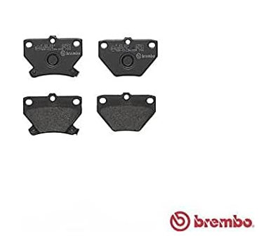 Set 4 placute frana, frana disc Brembo P 83 052 [1]