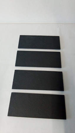 Set 4 platouri dreptunghiulare din ardezie Lebrun, 25 x 10 cm [2]