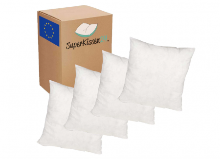 Textile camera - Set 4 Umplutura de perne antialergice Superkissen24, 40 x 40 cm