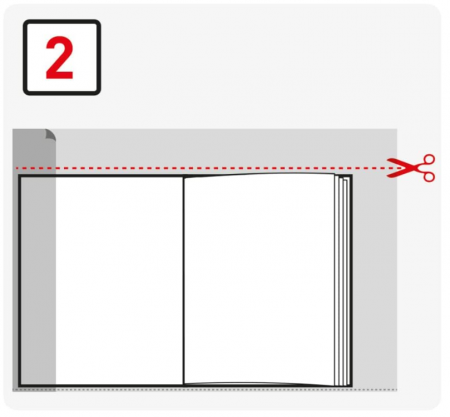 Set 5 coperti Herlitz 50014750 de plastic, 58.5 x 34 cm + 5 etichete si 24 protectii pentru colturi [4]