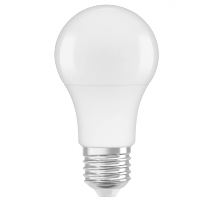 Casa, Gradina & Bricolaj - Set 6 Becuri LED OSRAM cu soclu E27, lumină naturală (6500K), 8.5W, inlocuire pentru bec de 60W