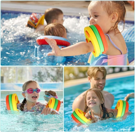 Set 6 discuri de inot Wishstar pentru copii 3-6 ani, multicolor [7]