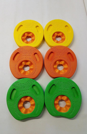 Set 6 discuri de inot Wishstar pentru copii 3-6 ani, multicolor [1]