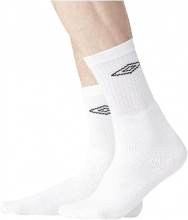 Set 6 perechi de sosete pentru barbati Umbro, alb, 43-46 [3]