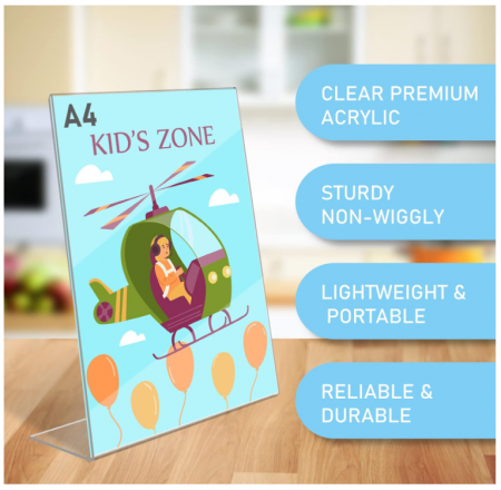 Set 6 suporturi de meniu A4 [4]