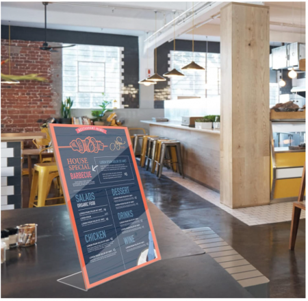 Set 6 suporturi de meniu A4 [6]