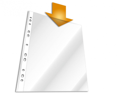 Set 7 folii A4 pentru portofoliu Hunke & Jochheim DURABLE, 0.08 mm [3]