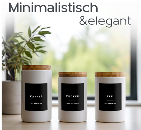 Set 72 Etichete autoadezive pentru bucatarie, in germana [3]