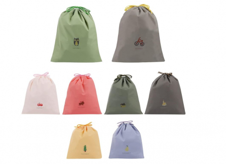 Set 8 saci impermeabili cu snur XiYee [0]