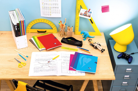 Set 9 caiete metrice A4 Clairefontaine 353361C, 96 de pagini/caiet, verde [3]