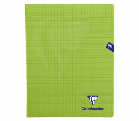 Hartie si produse din hartie - Set 9 caiete metrice A4 Clairefontaine 353361C, 96 de pagini/caiet, verde