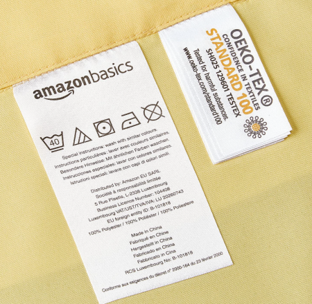 Set asternuturi reversibile din microfibră – 260 x 220 cm, Dună gri [3]