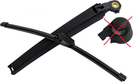 Set Brat Stergator spate cu Lamela TarosTrade 244-0323-N-82519, 290 mm [1]