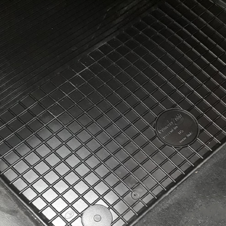 Set Covorase Auto Cauciuc Umbrella Pentru Skoda Fabia Ii (2007-2014) + Suport Numar Inmatriculare Mega Drive Simplu Set 2 Buc [3]