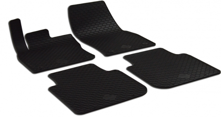 Set Covorase Auto Cauciuc Umbrella Pentru Skoda Kodiaq (2017-) Volkswagen Tiguan Allspace (2017-) Seat Tarraco (2019-) + Suport Numar Inmatriculare Mega Drive Simplu Set 2 Buc [1]