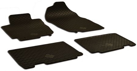 Set Covorase Auto Cauciuc Umbrella Pentru Toyota Rav 4 (2013-2018) + Suport Numar Inmatriculare Mega Drive Simplu Set 2 Buc [1]