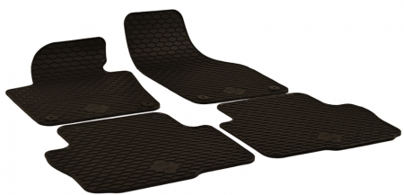 Set Covorase Auto Cauciuc Umbrella Pentru Volkswagen Sharan (2010-) Seat Alhambra (2010-) + Odorizant Auto Bradut Wunder-Baum Black Ice [1]