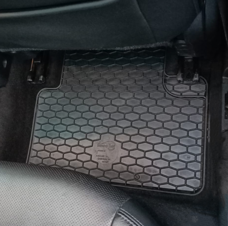 Set Covorase Auto Cauciuc Umbrella Pentru Vw Touran (2015-).Tiguan (2016-) + Odorizant Auto Bradut Wunder-Baum Black Ice [5]