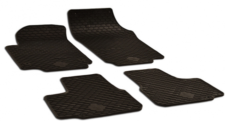 Set Covorase Auto Cauciuc Umbrella Pentru Vw Up (2012-) Skoda Citigo (2012-) Seat Mii (2012-) + Odorizant Auto Bradut Wunder-Baum New Car [1]