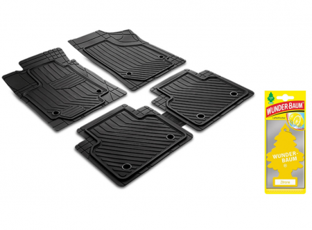 Covorase auto - Set Covorase Auto Pvc Universale Extra Umbrella + Odorizant Auto Bradut Wunder-Baum Zitrone (Lamaie)